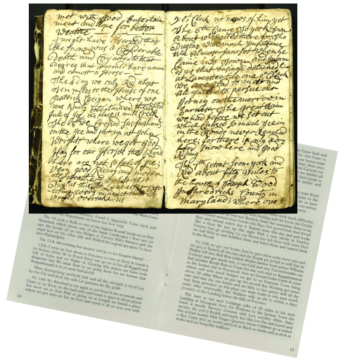 Image of diary pages