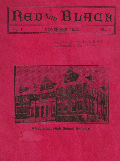 Student newspaper cover