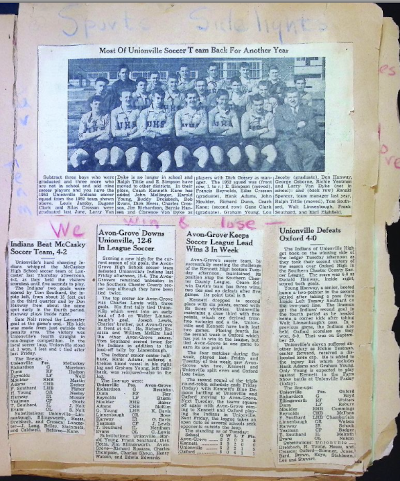 Image of a scrapbook page