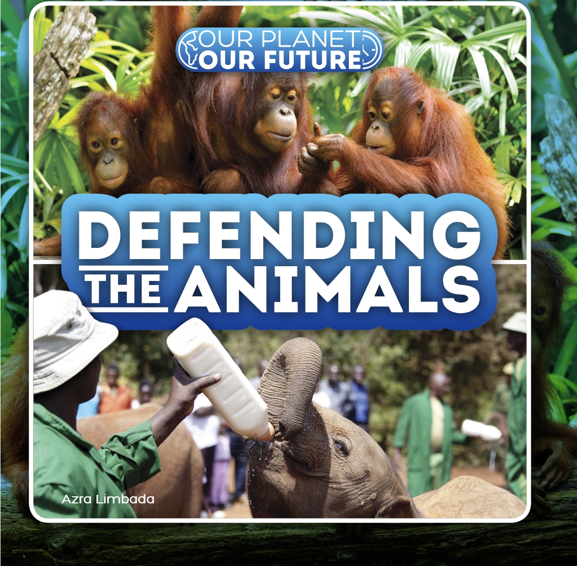 Book cover- Defending the Animals