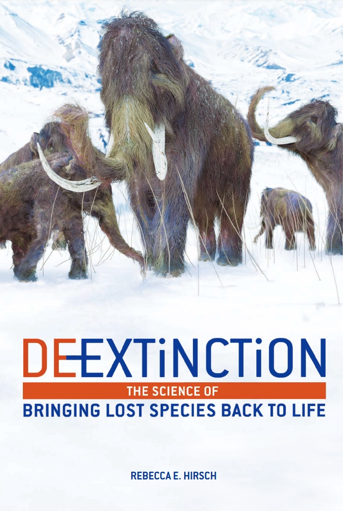 Book cover- DeExtinction