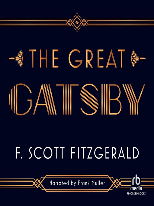 Book cover- The Great Gatsby