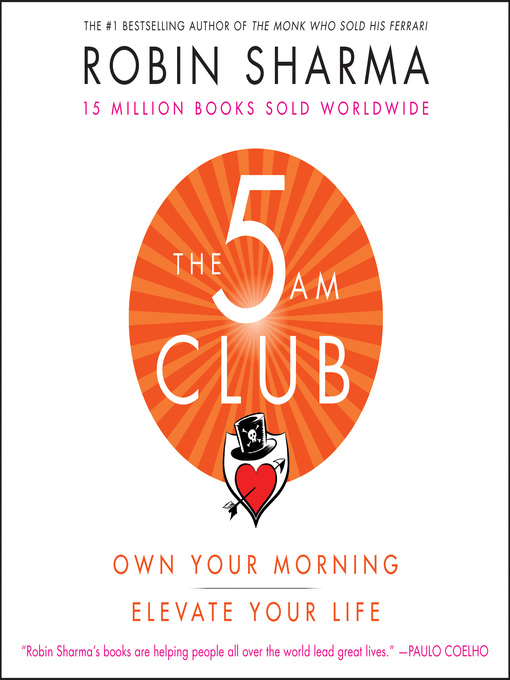 Book cover- The 5am Club