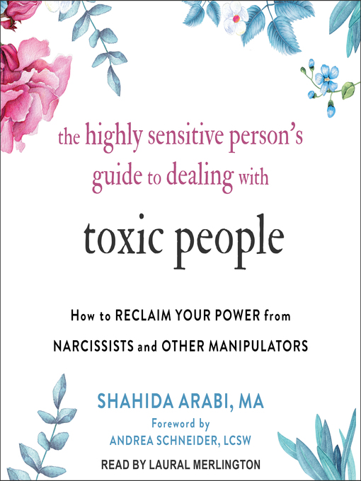 Book cover- The Highly Sensitive Person’s Guide to Dealing with Toxic People